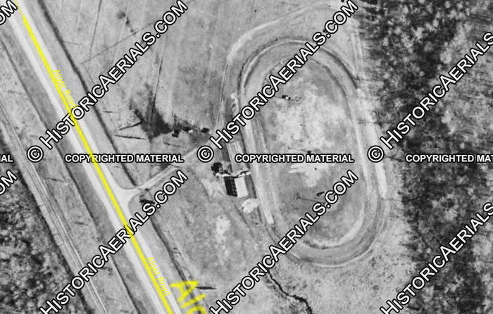 West Branch Speedway (M-76) - 1965 AERIAL